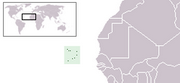 République du Cap-Vert - Carte
